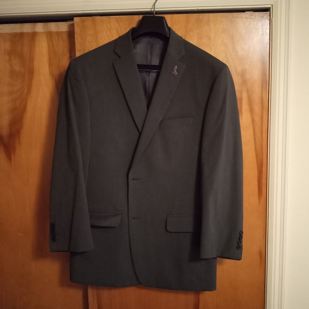 Michael Kors blazer size 42R color charcoal gray